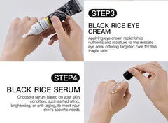 KORMESIC more elastic moisturizing the skin for daily care black rice eye cream 30g