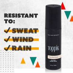 Toppik Fiber Hold Spray, Instant Fuller Looking Hair, 118ml