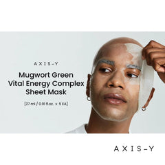 AXIS-Y Mugwort Green Vital Energy Complex Sheet Mask 27ml