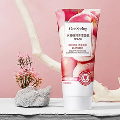 OneSpring Gentle Cleansing Peach Facial Cleanser