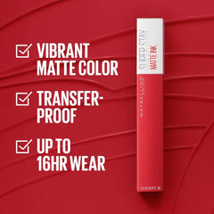 Maybelline - Superstay Matte Ink Liquid Lipstick - 130 Self Starter