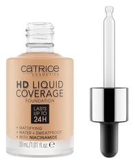 Catrice | HD Liquid Coverage Foundation 30ml Made in Italy