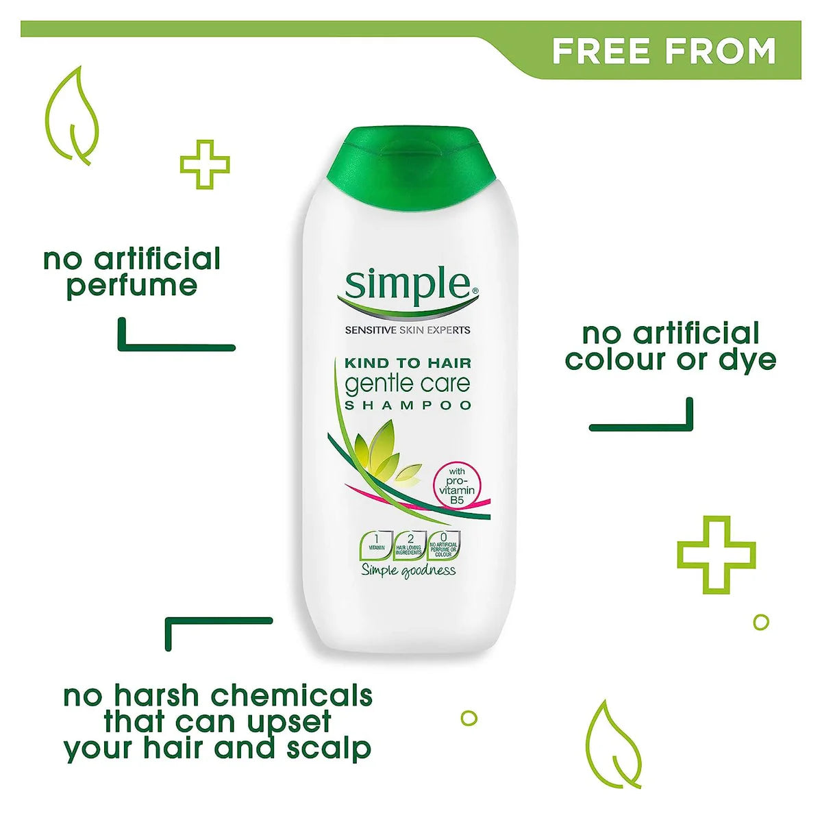 Simple Kind to Hair Gentle Care Shampoo 200ml