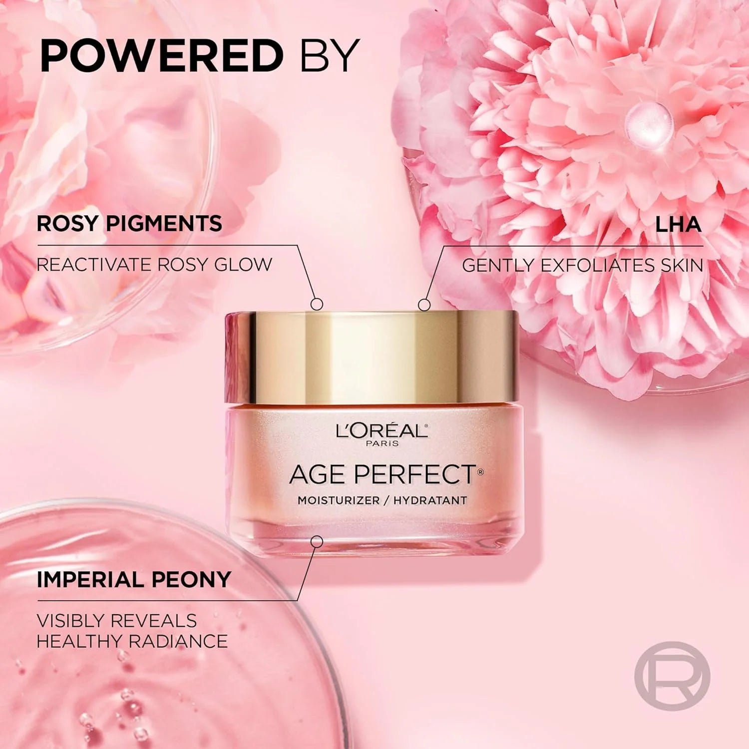 L'Oreal Paris Age Perfect Rosy Tone Anti-Aging Face Moisturizer 50ml