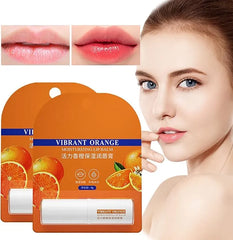 CAHNSAI Vibrant Orange Moisturizing Lip Balm - 4g
