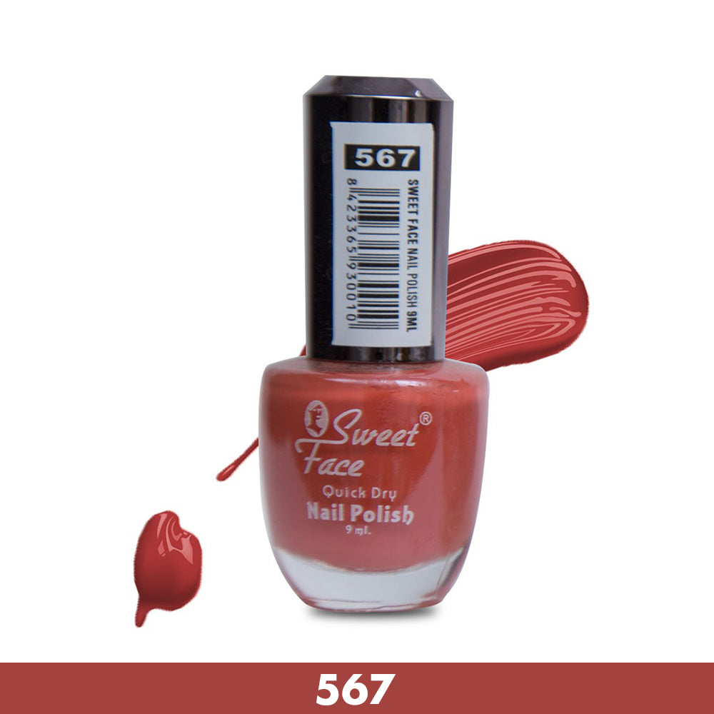 Qiuck Dry Nail Polish 9ml - Sweetface