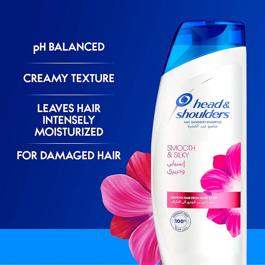 Head & Shoulders Smooth & Silk Shampoo 185 ml