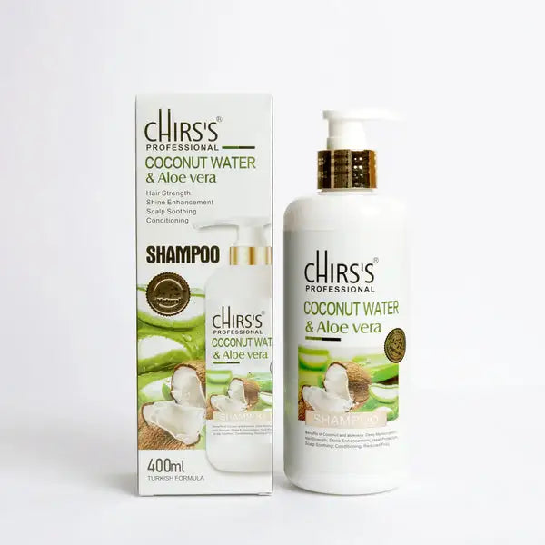 Chirs's Professional Coconut Water & Aloe Vera Shampoo 400 ml