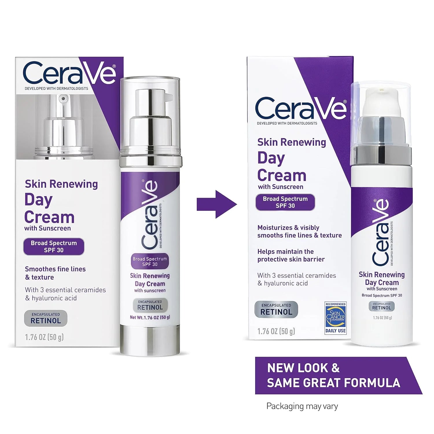 Original CeraVe Skin Renewing Day Cream SPF 30 50g