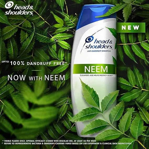 Head & Shoulders Neem, Anti Dandruff Shampoo, 185ml