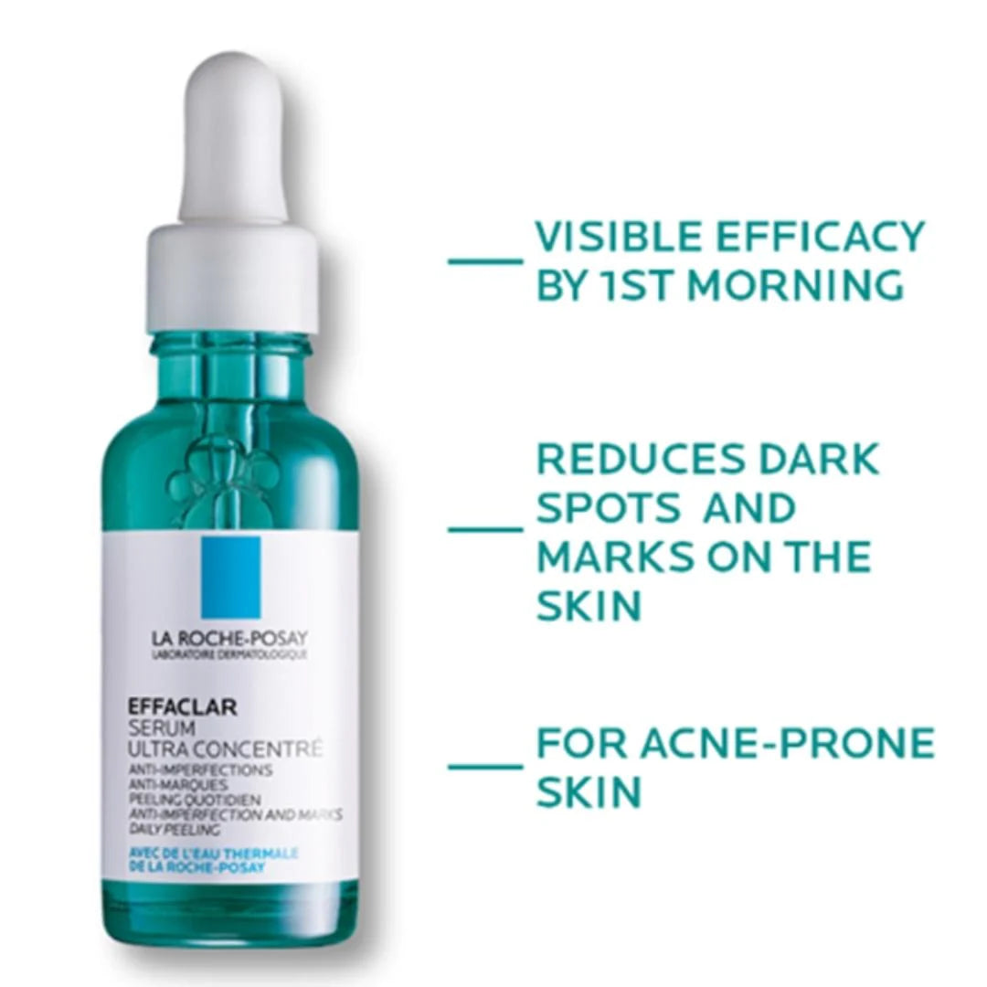 La Roche Posay Effaclar Ultra Concentrated Serum | Anti-Acne and Anti-Mark Serum 30ml