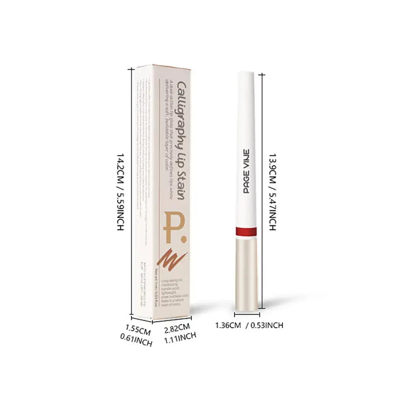 Page Vine calligrapy 2-in-1 Lip Stain