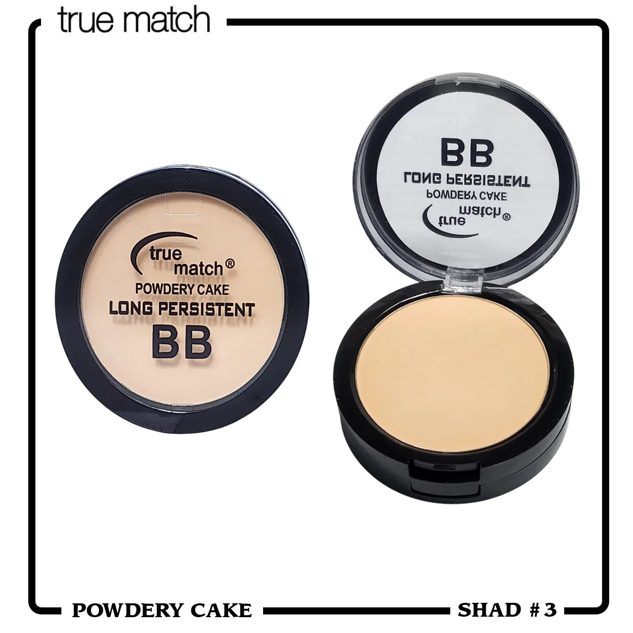 True Match Long Presistent Face Powder Cake