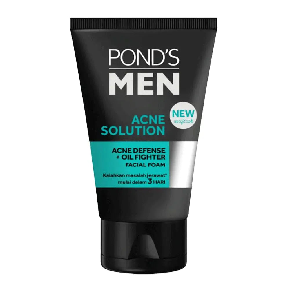 Ponds Men Acne Solution Facial Foam 100g