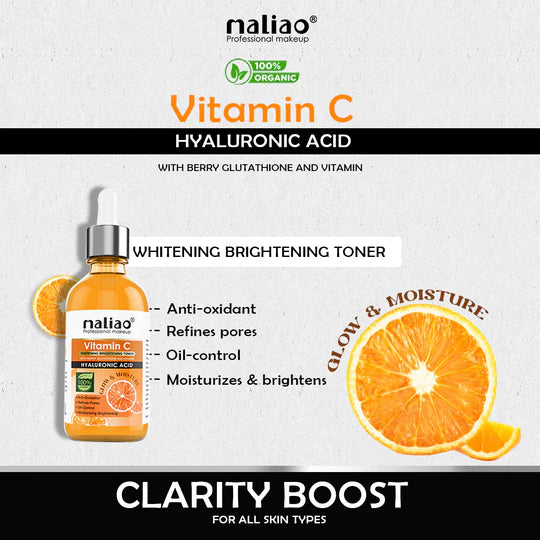 Maliao Vitamin C Whitening Brightening Toner