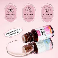 SADOER Pure Rose Essential Oil Acne Treatment Anti Pimple Massage Oil 10ml