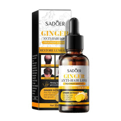 Sadoer Hair Growth Serum Ginger Essence Hair Care Oil 30ml