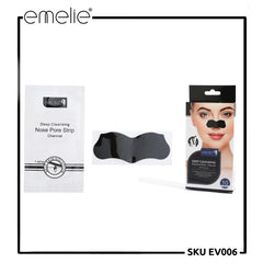 Emelie Deep Cleansing Nose Pore Strips With Charcoal (10 Strips)