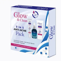 3 in 1  Glow & Clean Anti Acne Pack