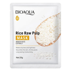 6 in 1 Bioaqua Rice Pulp Glow Moisturizing Skin Set