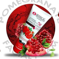 Jessica New Softening Active Bright Pomegranate Facial Foam 125ml