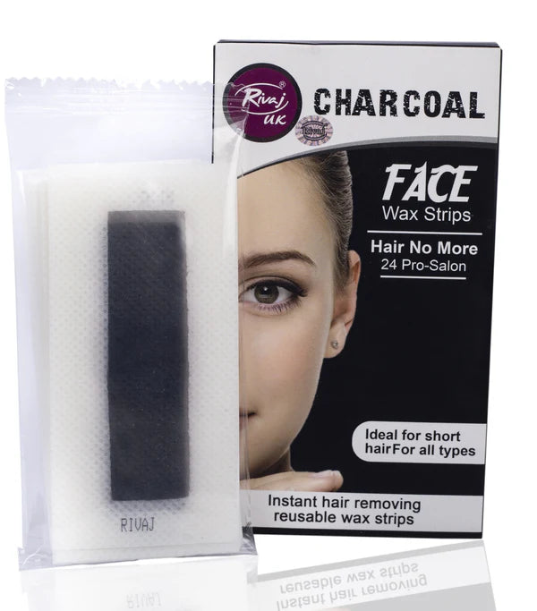 Rivaj UK Charcoal Face Wax Strips