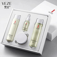 VEZE Glowing Anti-Freckle Beauty Skin Care Gift Box Set Kit (4 In 1)