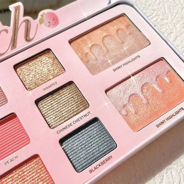 BIYA Korean Sweet Peach Eyeshadow Palette