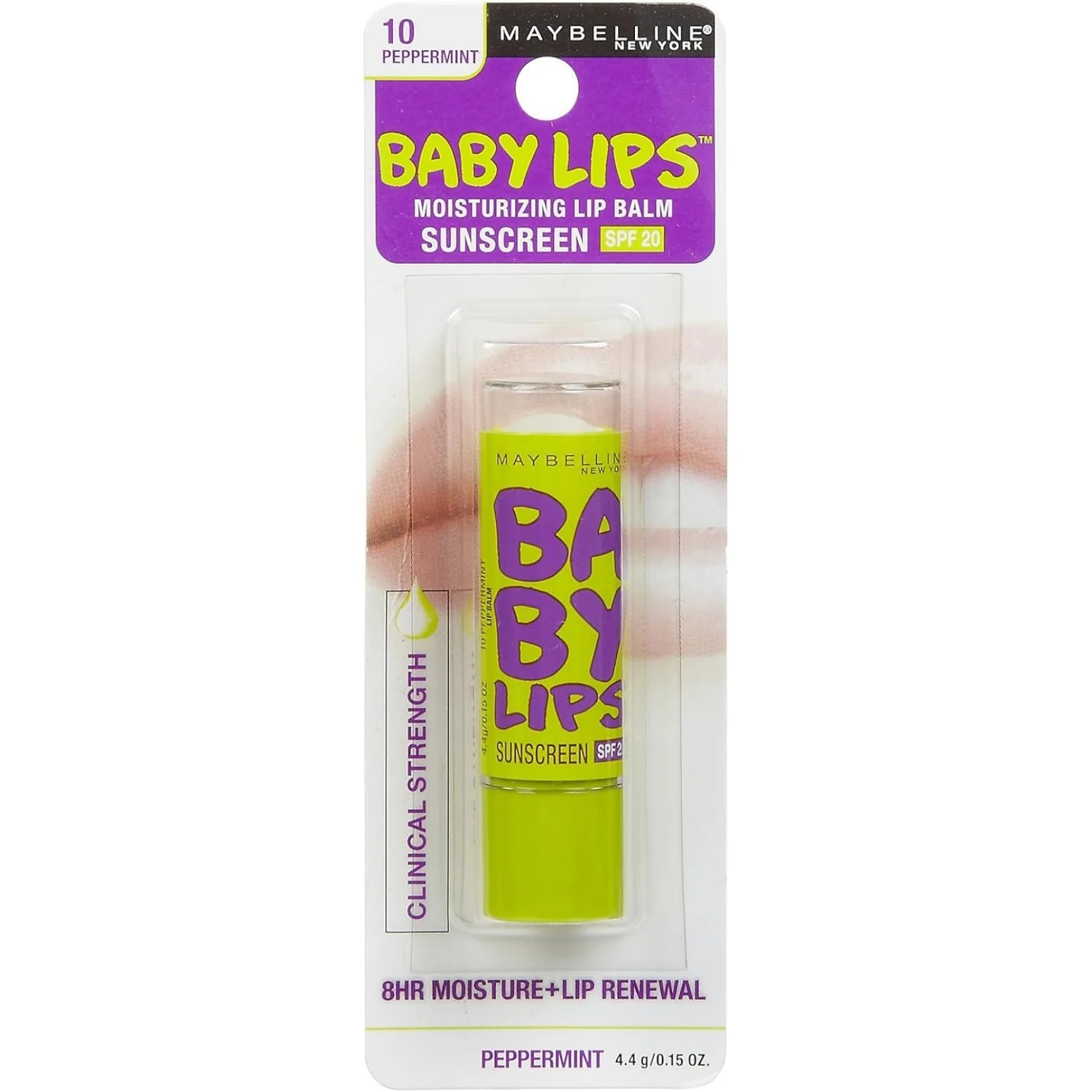 Maybelline Baby Lips® Moisturizing Lip Balm - Peppermint