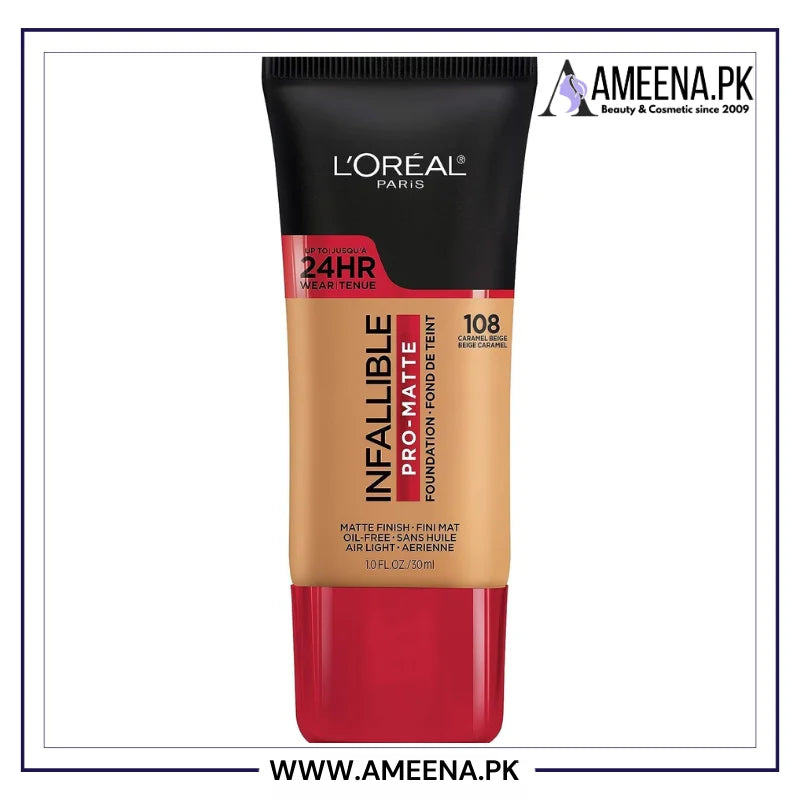 L'Oreal Paris Infallible Pro-Matte Liquid Longwear Foundation