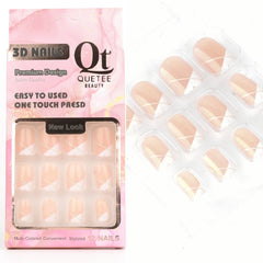 Quetee Beauty 3D Nails Premium Design Nine