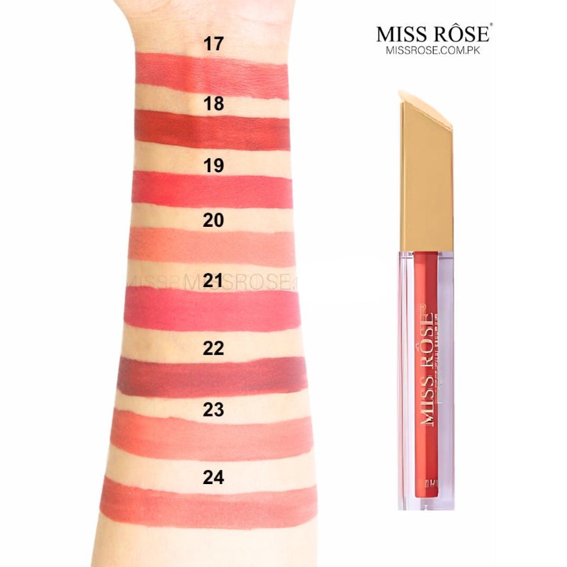 Miss Rose Princess Fan Crystal Lip Gloss - Miss Rose Com Pk