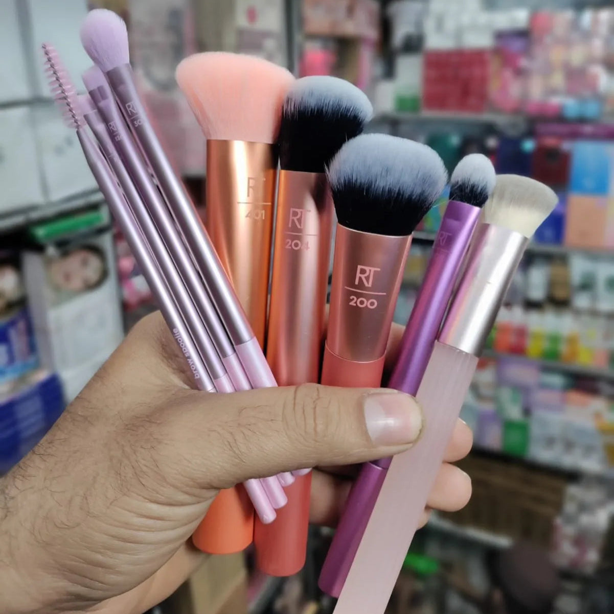 9 Pcs Original Real techniques makeup brush kit