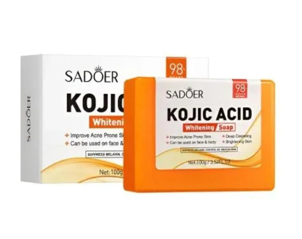 Sadoer Kojic Acid Whitening Soap