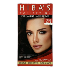 Hibas Collection Hair Color Brown Black 2n