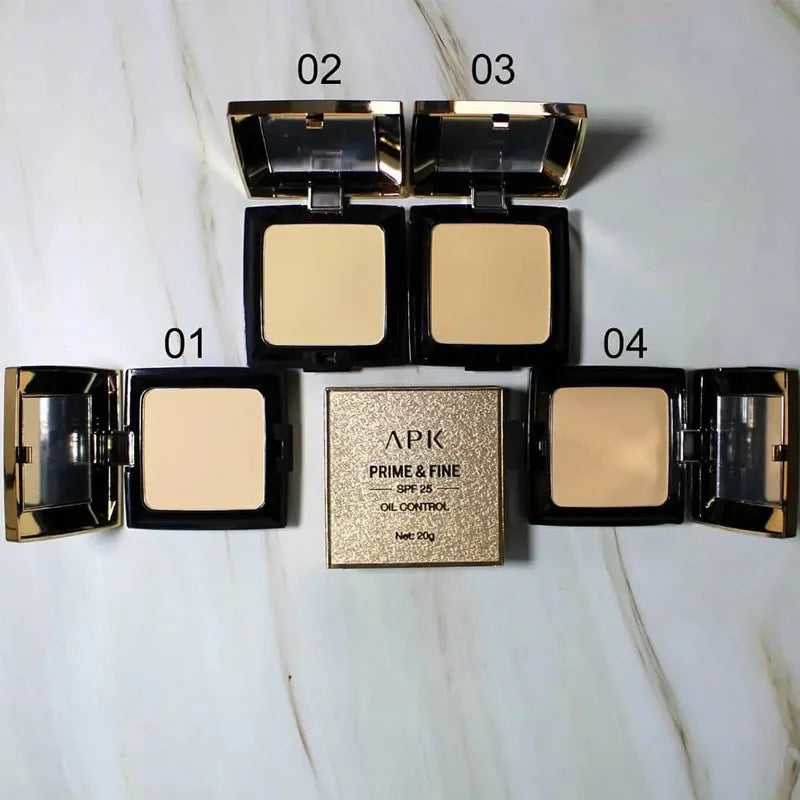 APK 2 in 1 Primer & Fine Oil Control Powder SPF 25