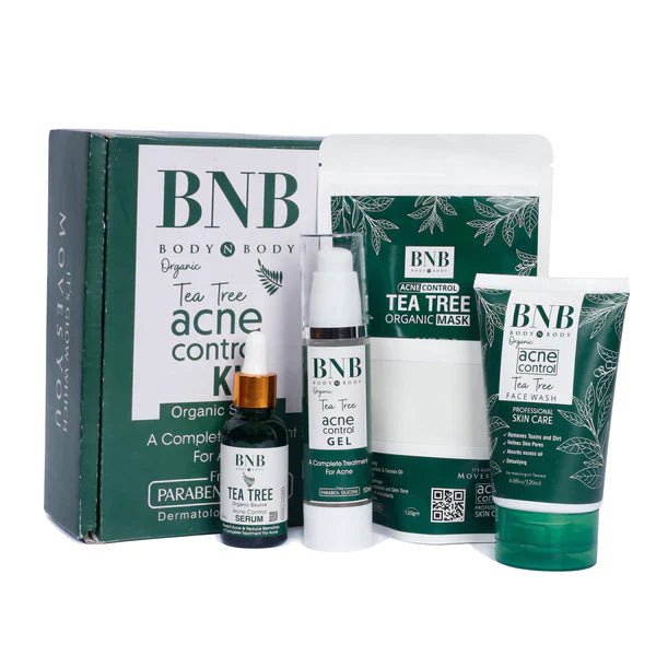 BNB Organic Tea Tree Acne Control Facial Kit (ORIGINAL)