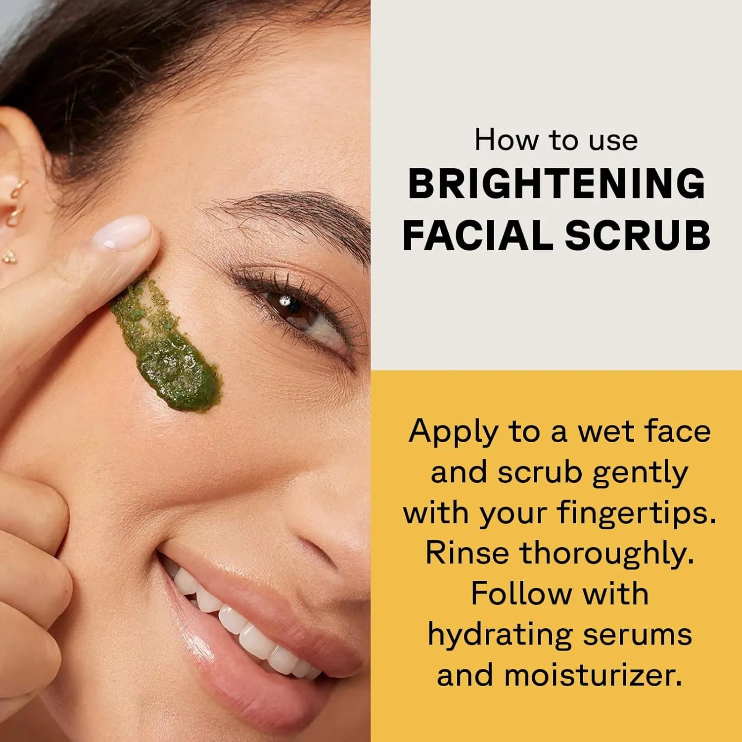 Acure Brightening Facial Scrub - 118ml