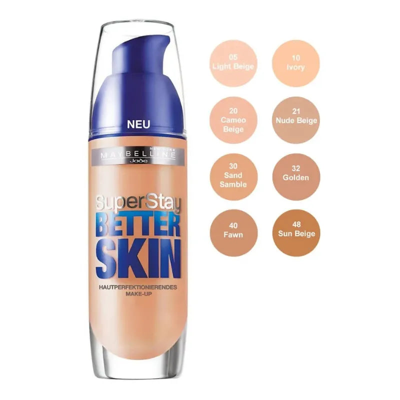 Maybelline Super Stay Better Skin Finish Foundation