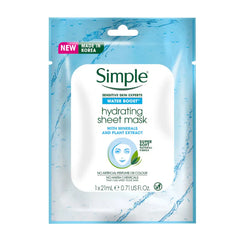 Simple Water Boost Hydrating Sheet Mask