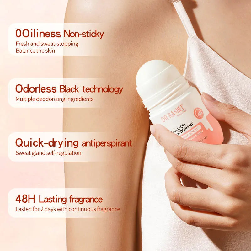Dr. Rashel Advance Quick Dry Roll-On Deodorant 48H Protection - 50ml