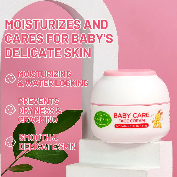 Aichun Beauty Natural Baby Moisturizing Facial Cream With Coconut Oil  For Dry Skin - 50g