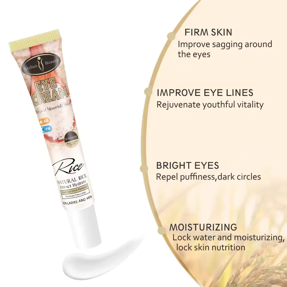 Aichun Beauty Natural Rice Nourish Eye Cream 25g