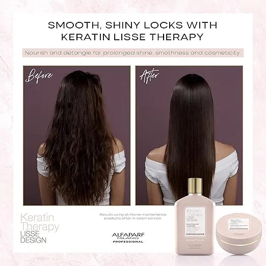 Alfaparf Milano Lisse Design Keratin Therapy Rehydrating Hair Mask - 200ml