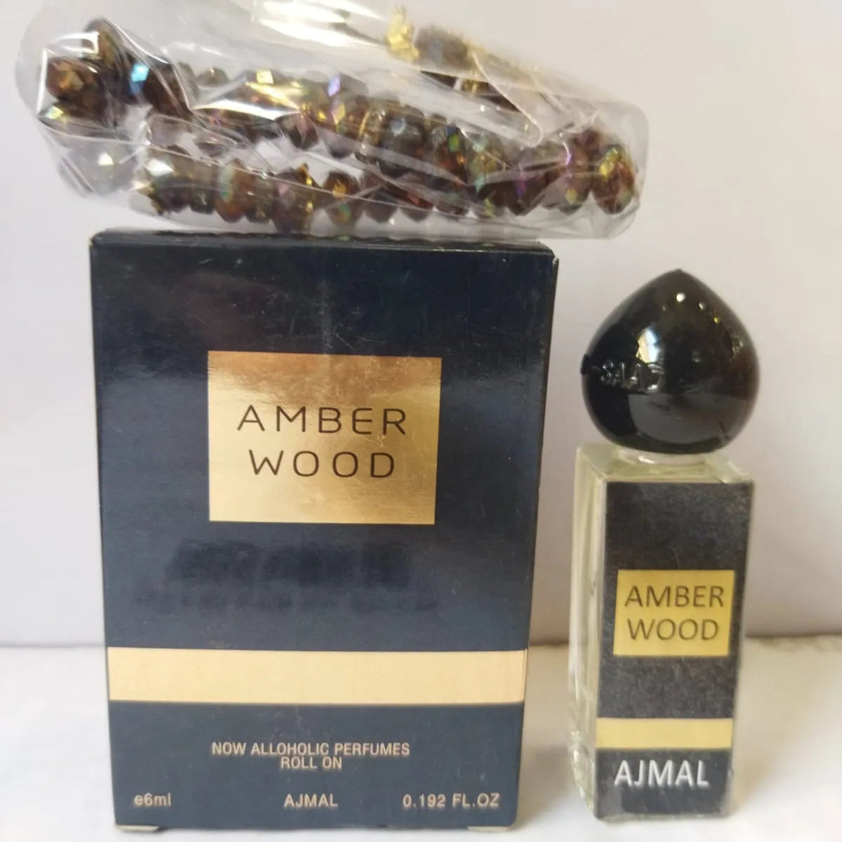 Amber Wood Attar With Tasbeeh 6ml