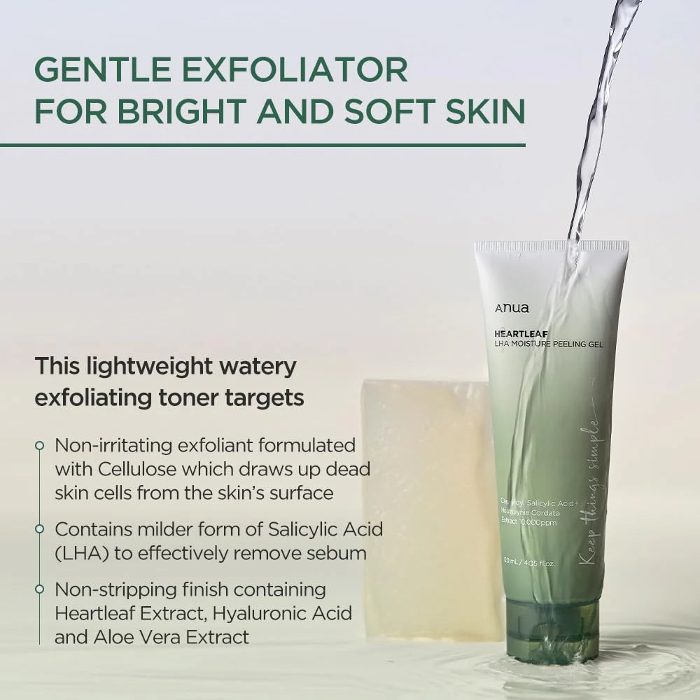 Anua - Heartleaf LHA Moisture Peeling Gel 120ml