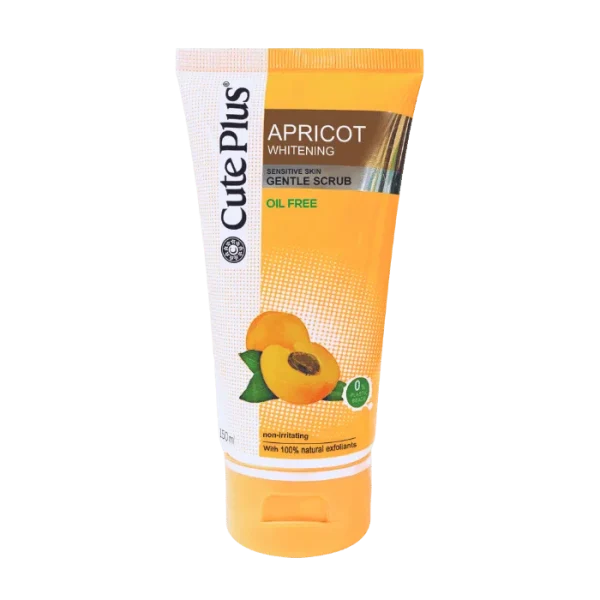 Cute Plus Whitening Apricot Gentle Scrub 150ml