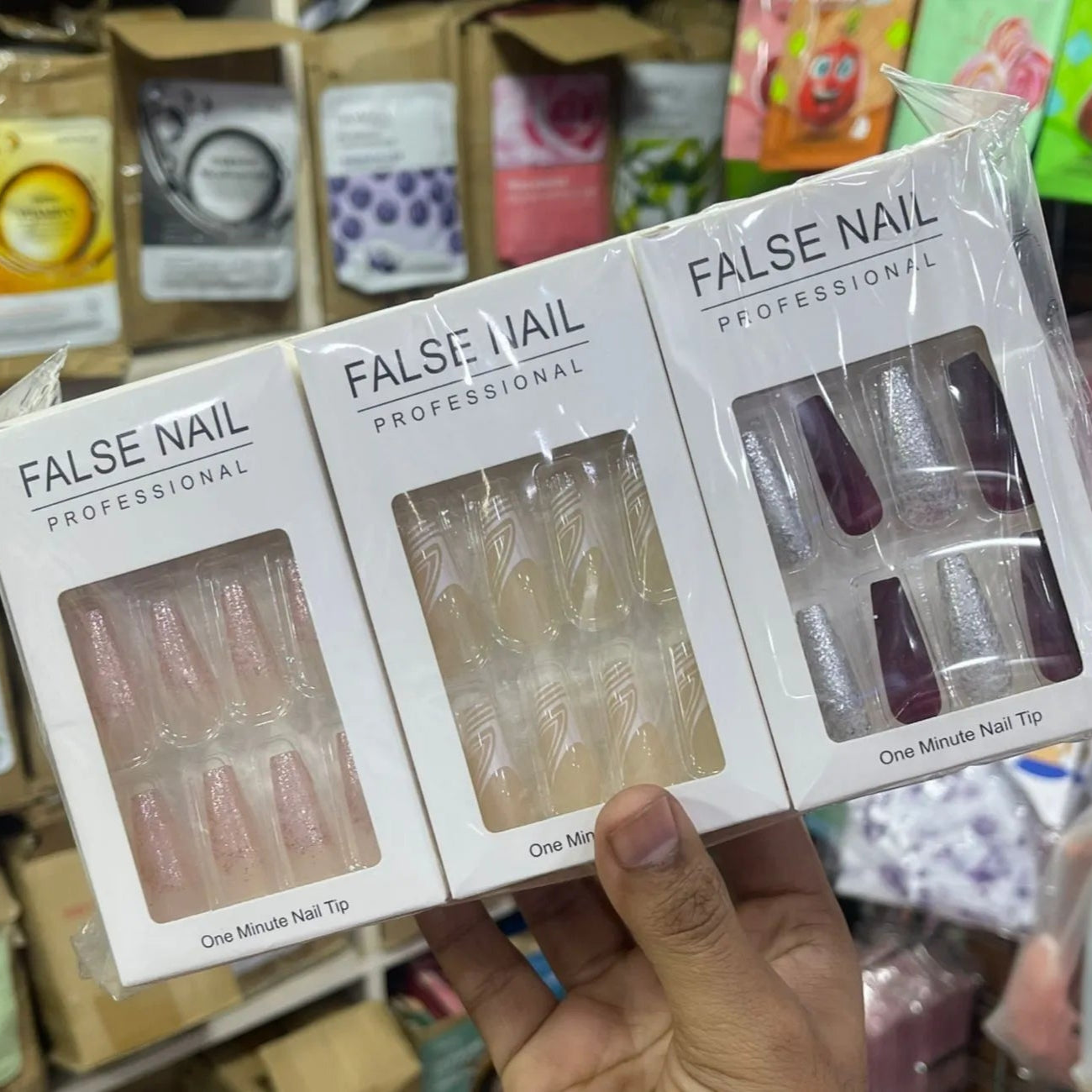 Nails Packet Artifical False Nail Packet – Ameena.pk