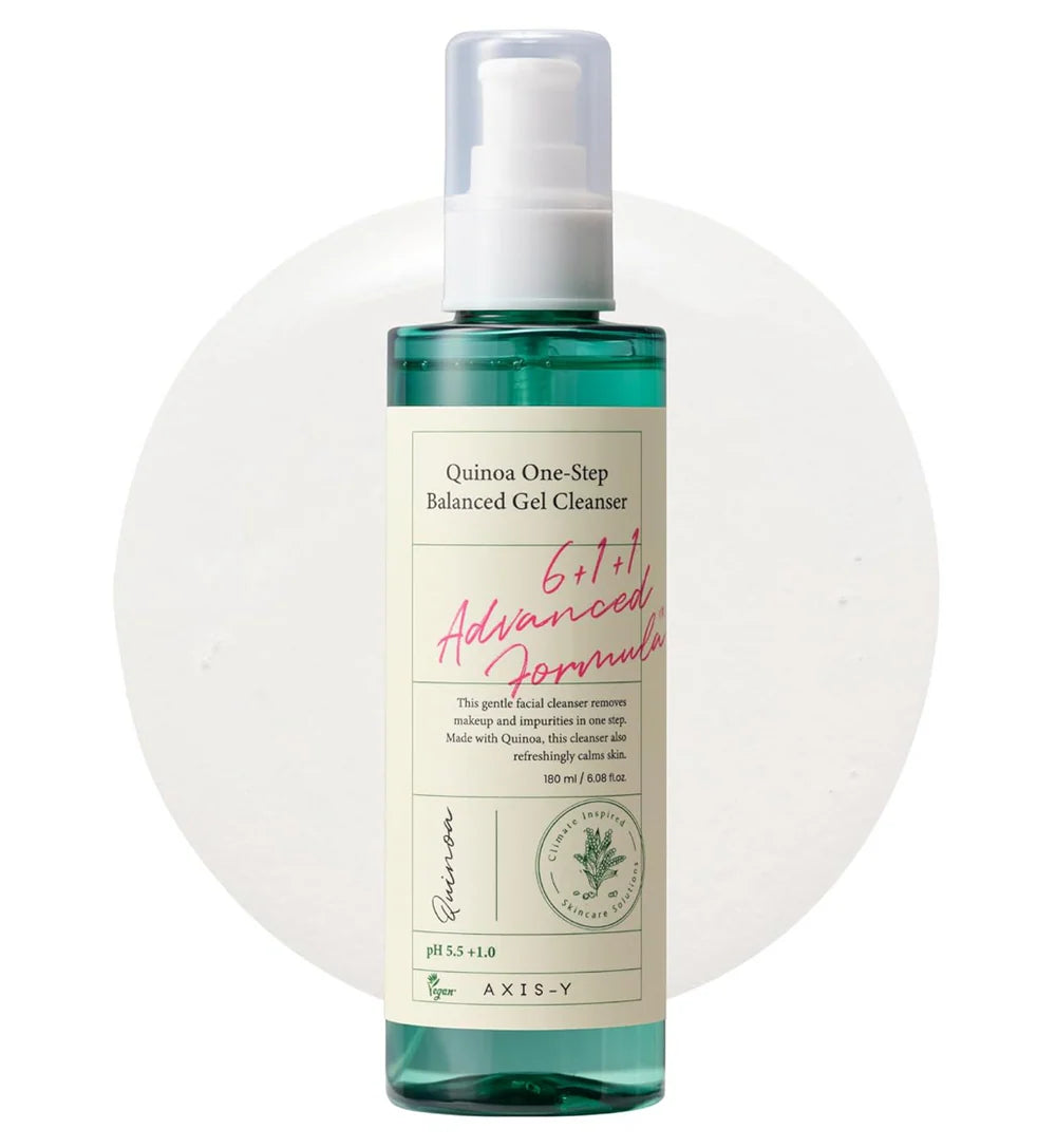 Axis-Y Quinoa One-Step Balanced Gel Cleanser - 180ml