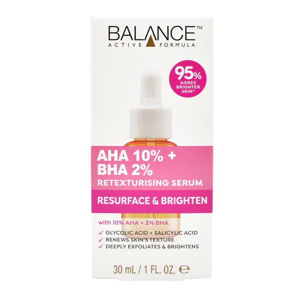 Balance AHA 10% BHA 2% Balance & Brightening Serum 30ml